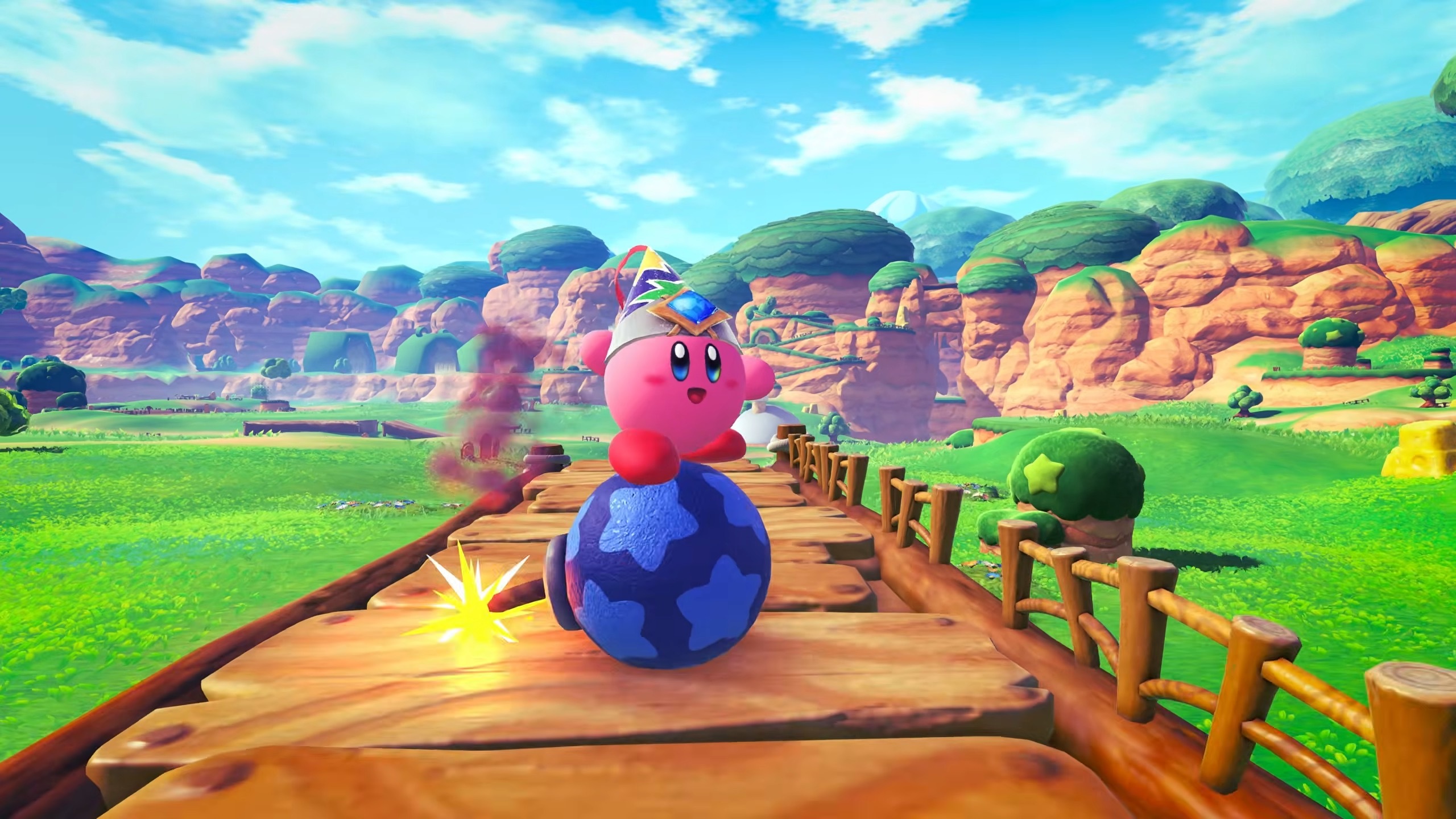 (預訂訂金 $100) (總價未定) (日版) Nintendo Switch 2 星之卡比 躍然世界 NS2 Kirby and the World Beyond (中英日文字幕)