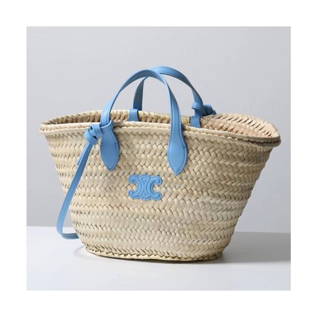 夏日必備🌴☀️  限時優惠🫶🏻新色🆕現貨到🍒Celine Teen size basket  有條長肩帶可上肩 Size 23x21x15cm