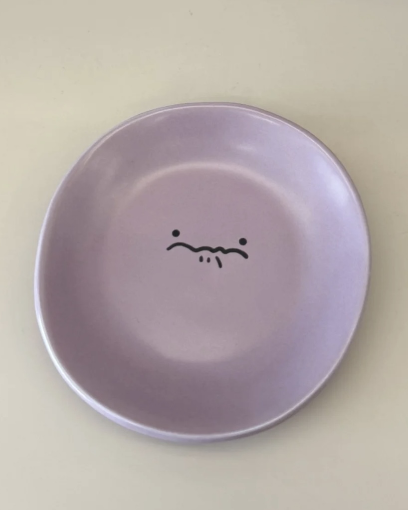 微笑陶瓷收納盤