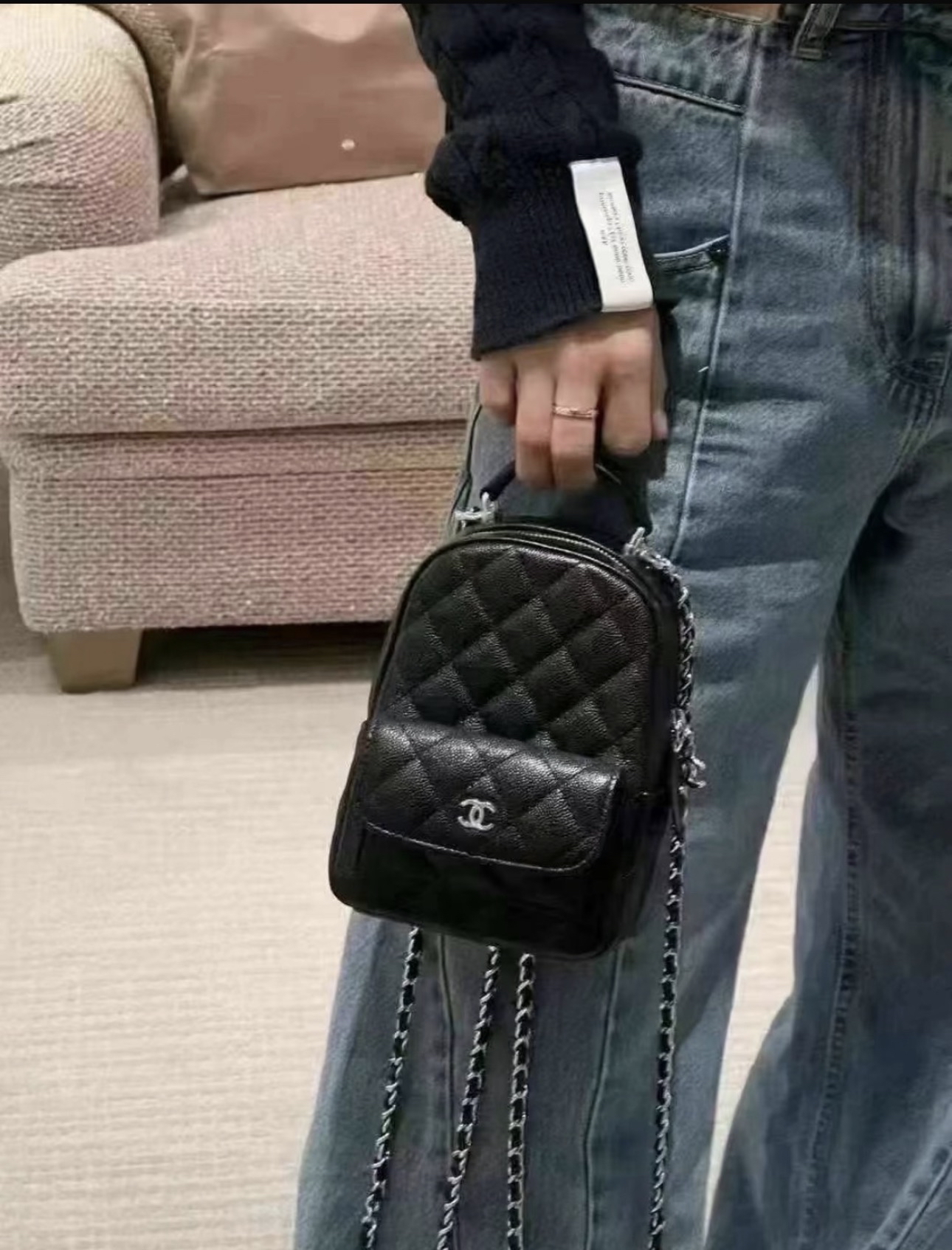 Chanel 香奈兒黑色背包
