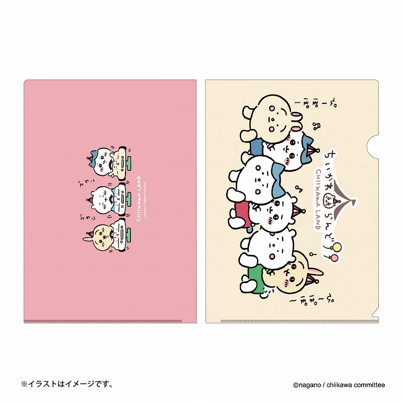 四月連線貨品 - 日本 Chiikawa 騎行系列A4 File