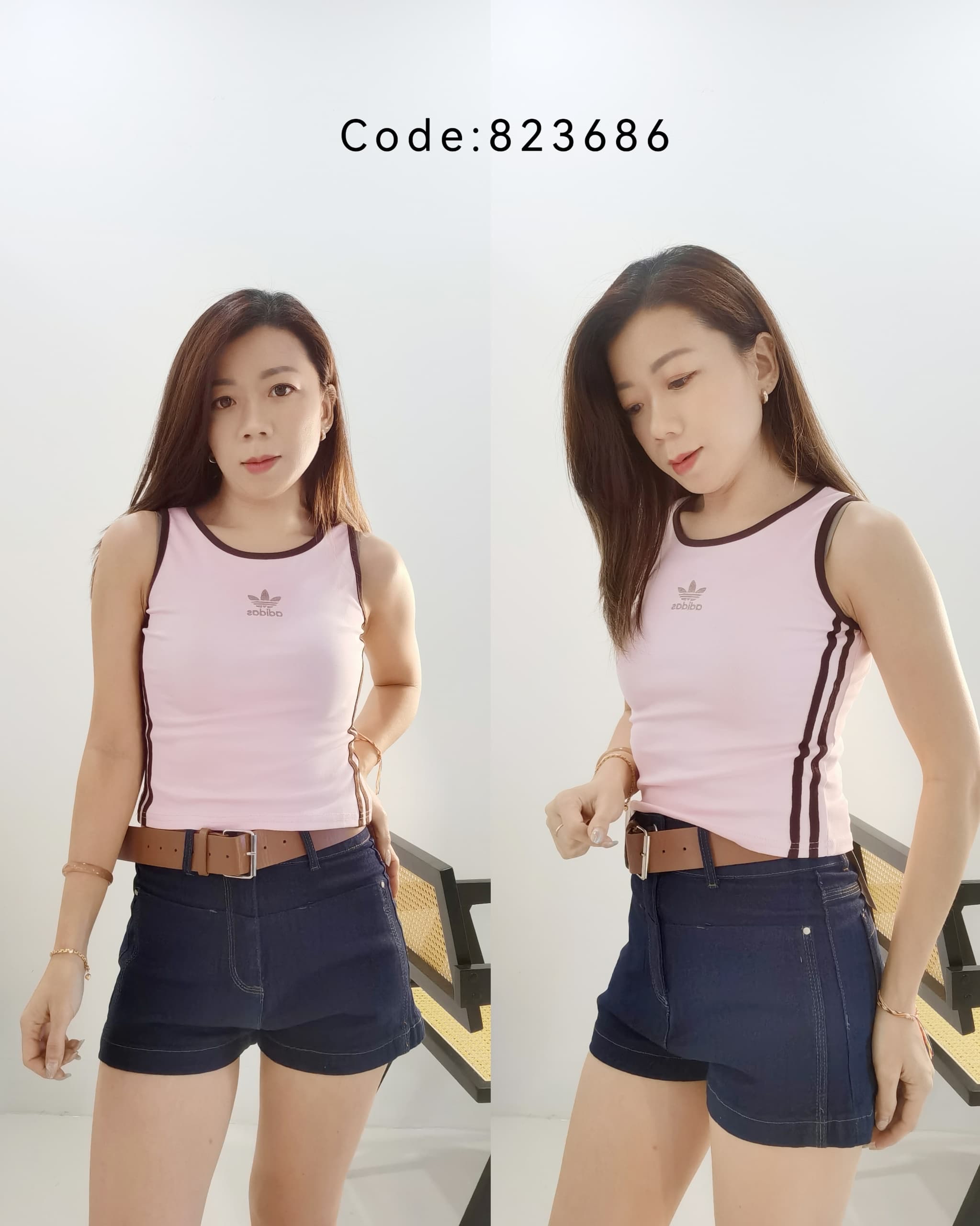 823686 ADIDAS SPORTY TOP 减龄背心