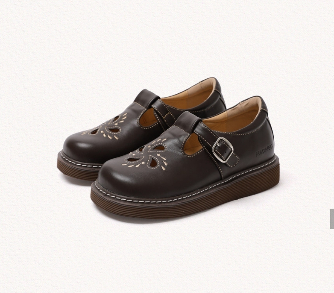 MACMOCBilly 刺繡 T-strap Loafer