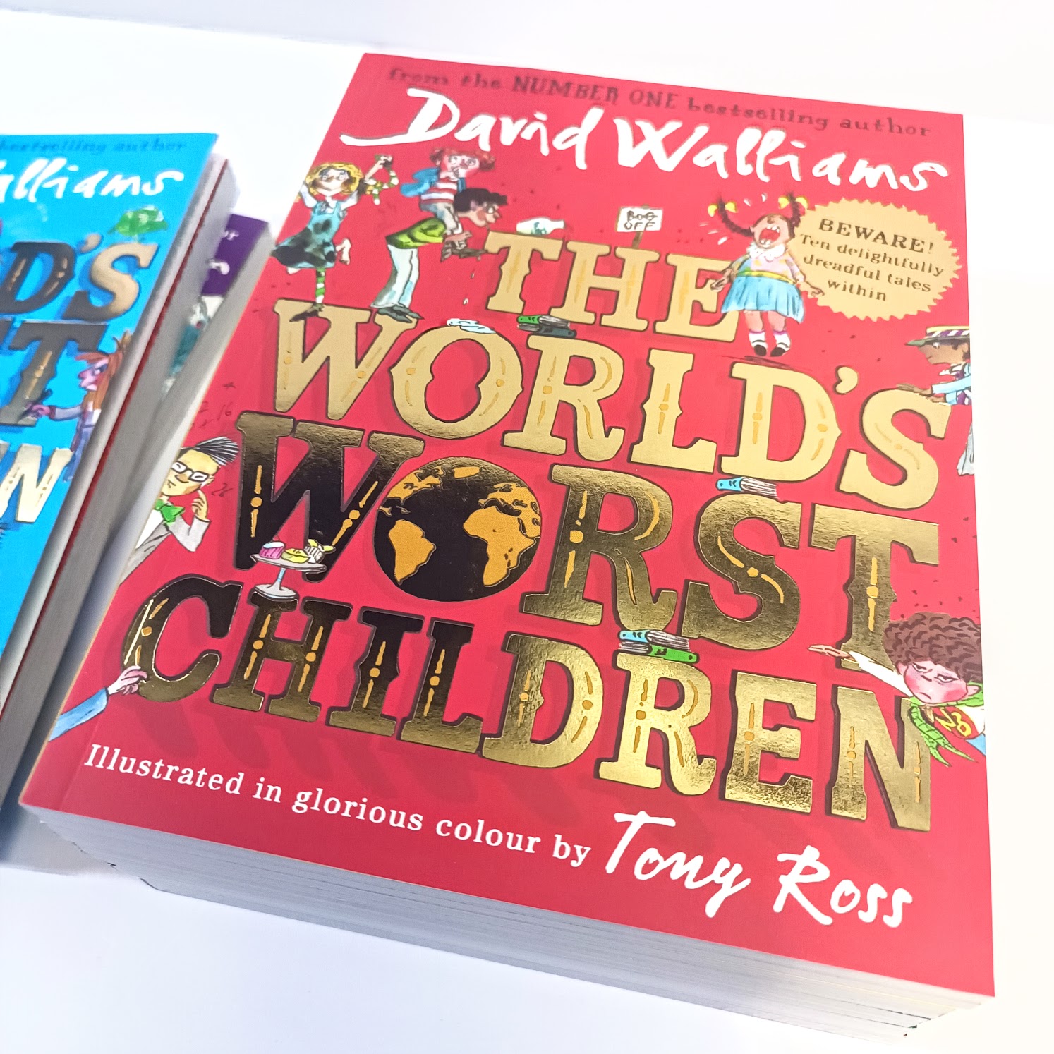 The World'S Worst Children -David Walliams 7 books |  7冊 大衛威廉姆斯幽默小說小學課外閱讀彩版 B360