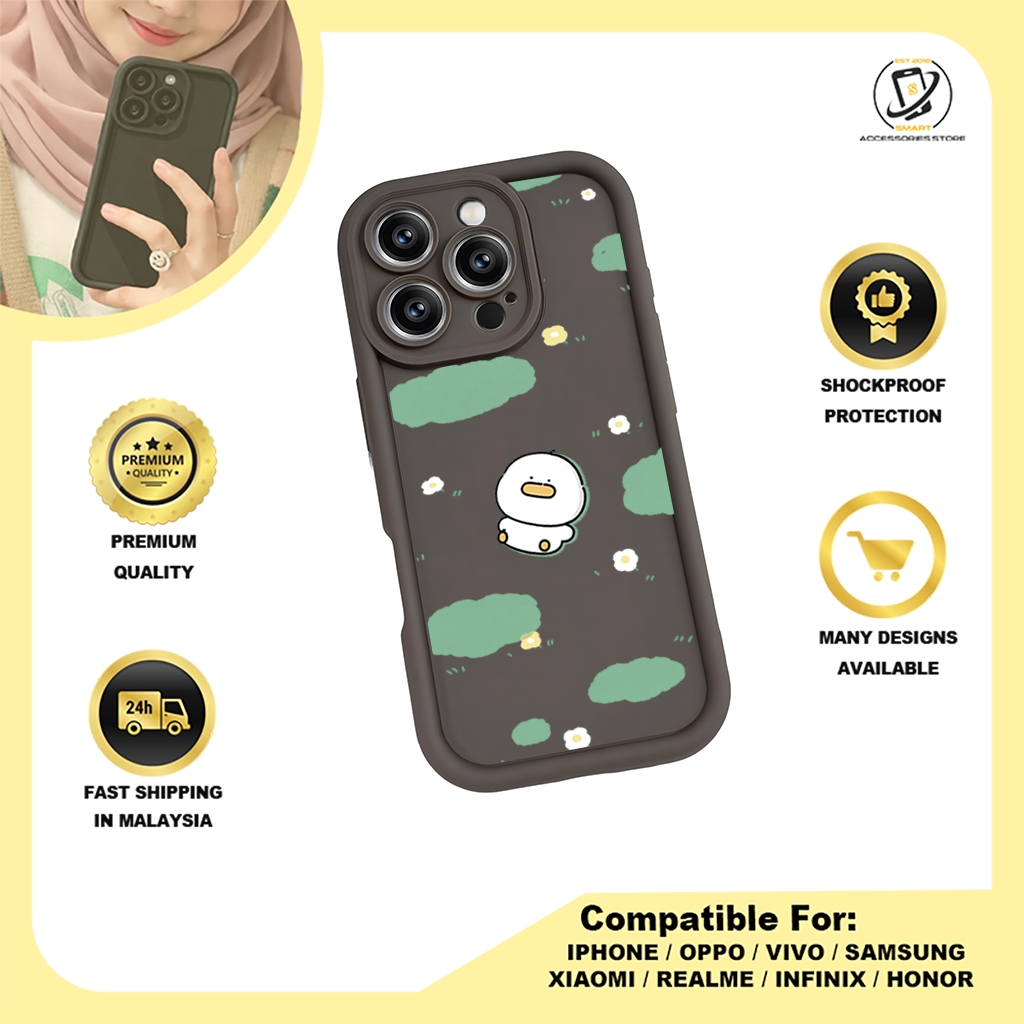 TPU DESIGN CASE PHONE FOR OPPO - DESIGN DUCK B