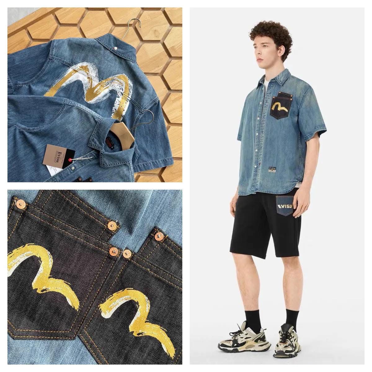 $ 260。EVI**SU牛仔短袖