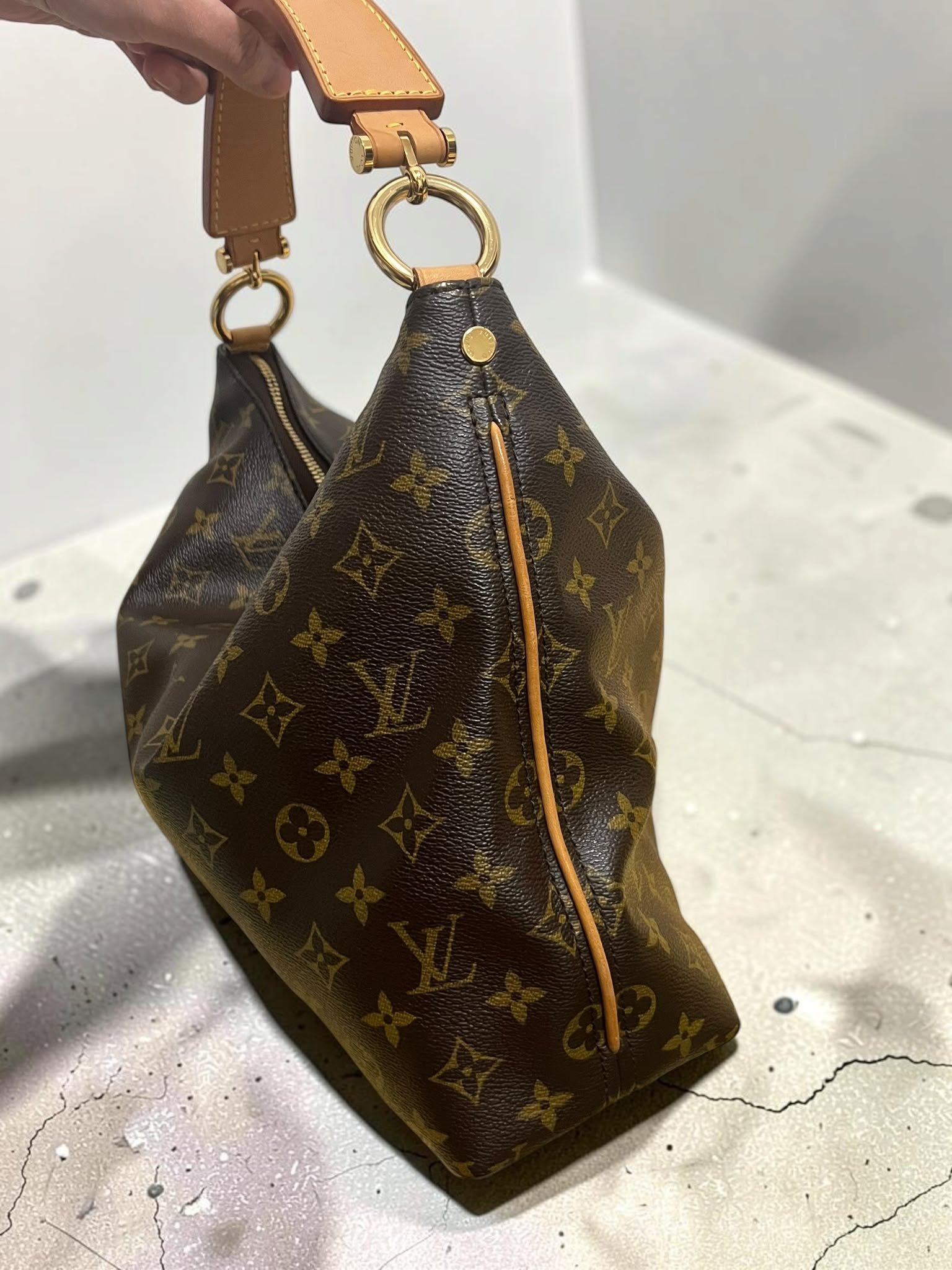 Lv sully pm hobo shoulder bag  100%Authentic, 95%New ✅Dust bag 