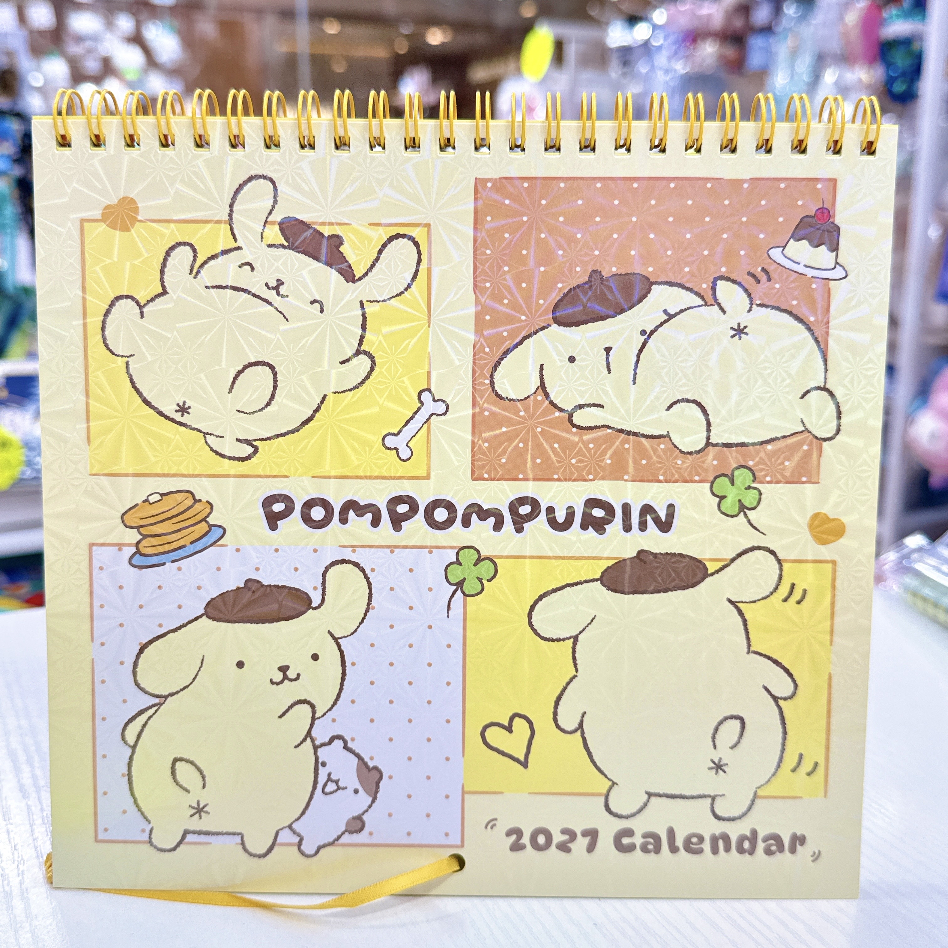 原裝行貨Sanrio 2027年 掛曆 香港假期農曆對照