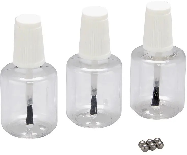 Plastic Bottle With Brush (Thick Bottle, Large Brush)
