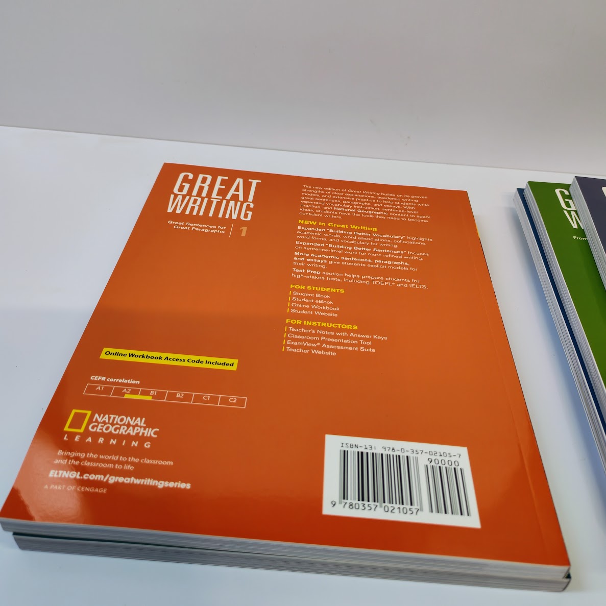 The Great Writing Series Fifth Edition | NATIONALGEOGRAPHIC LEARNING| F-5新版美國國家地理大寫作第五版  寫作教材    N19