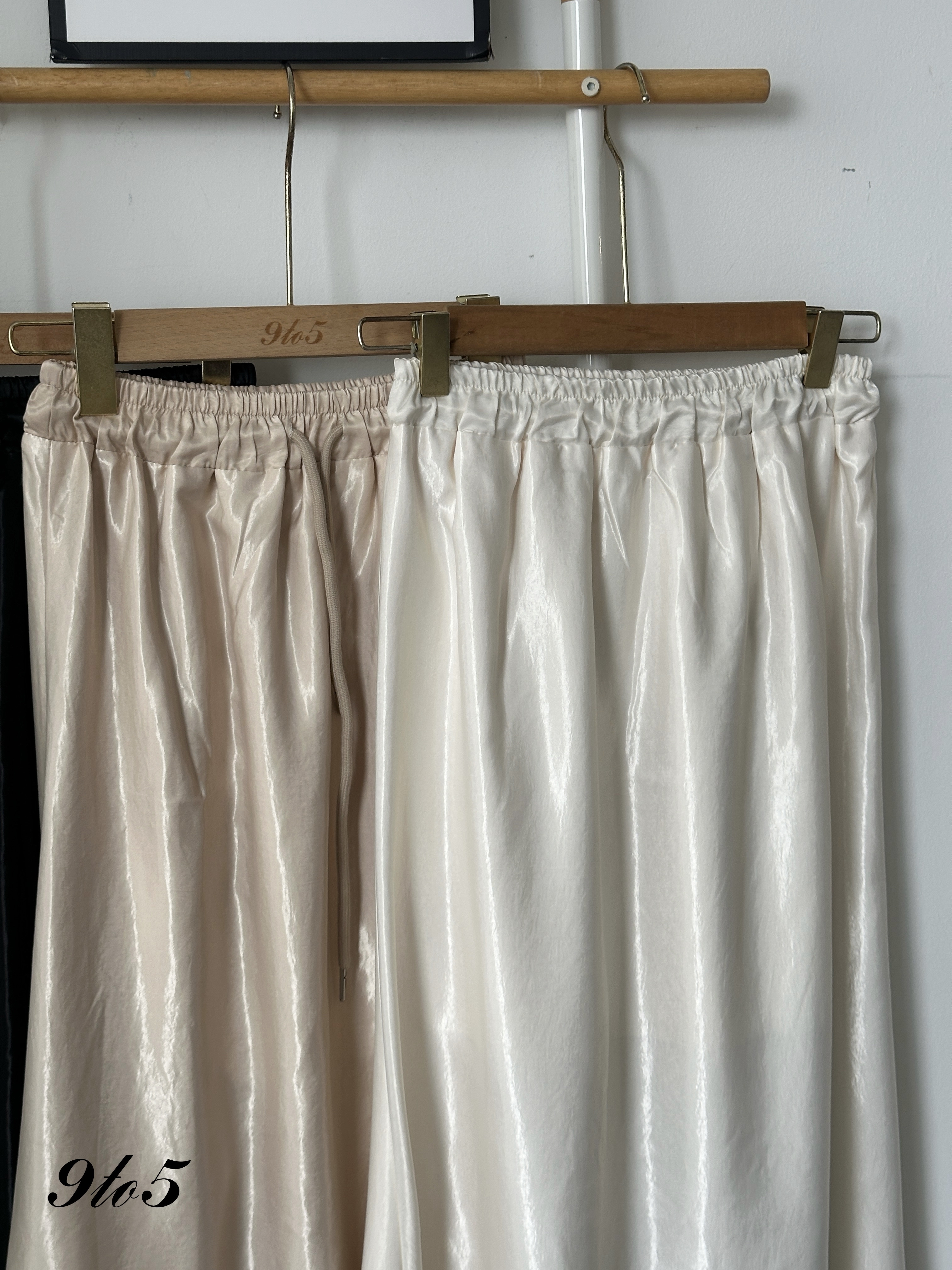 S1830 Long Satin Skirt - 3 Colors 