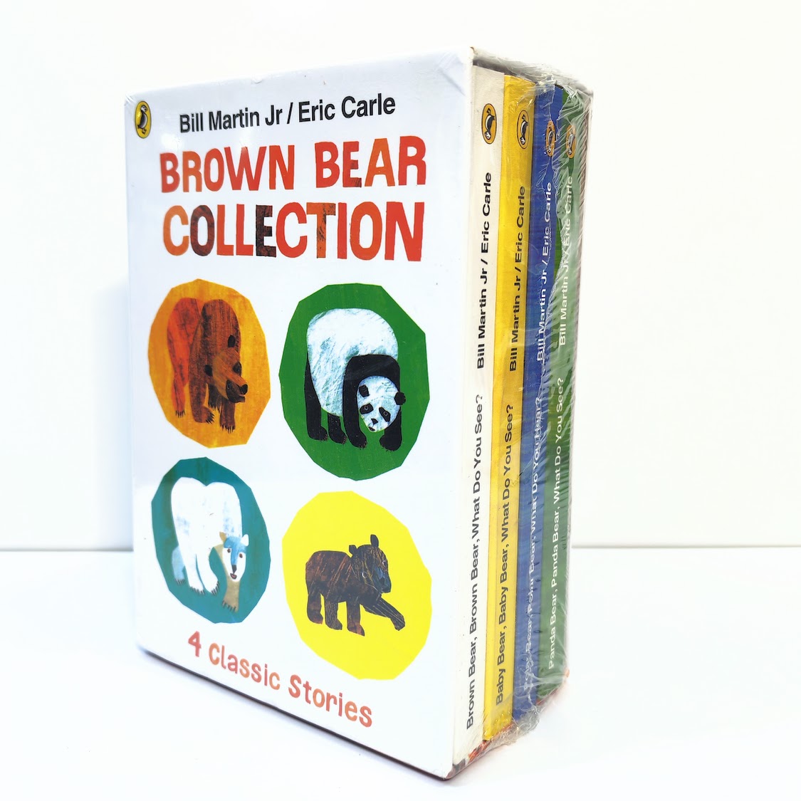 Brown Bear Collection  4 bookset (0-6歲) B355