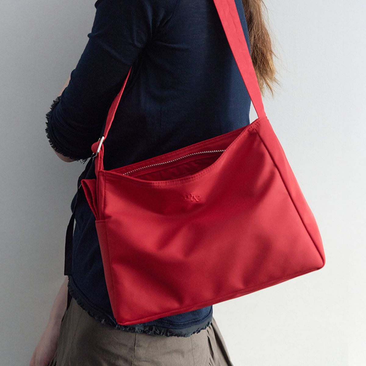 [mucu and ebony] Comfy Mini Cross Bag (4色)