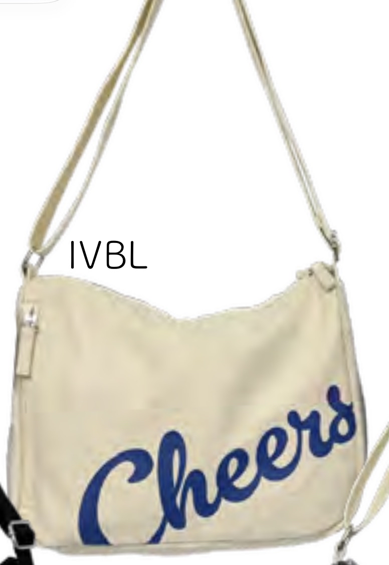 JOUET 白色帆布拉鍊袋  J7871IVBL