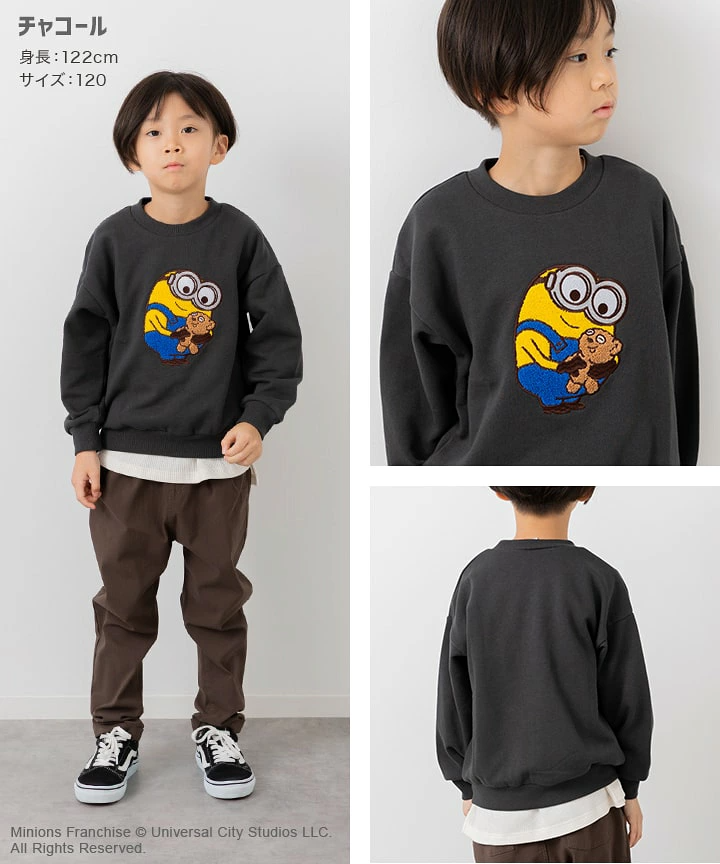 🆕【⭐訂購⭐】 🇯🇵日本直送 🌀#Minions 印花/刺繡衛衣［4款選］🌀[PLIA-0132]  [261017]