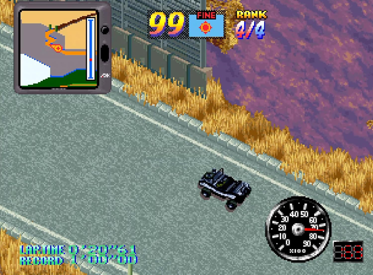 (預訂訂金 $100) (總價 $499) (日版) NEOGEO AES+ OverTop 極速飆風 