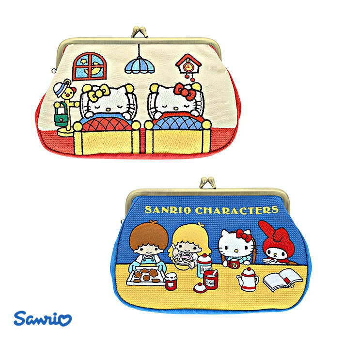 🆕【⭐訂購⭐】🌀 🇯🇵 日本直送 #Sanrio 榻榻米刺繡 筆袋/散紙包［2款選］🌀 [ELID-0203][261027]