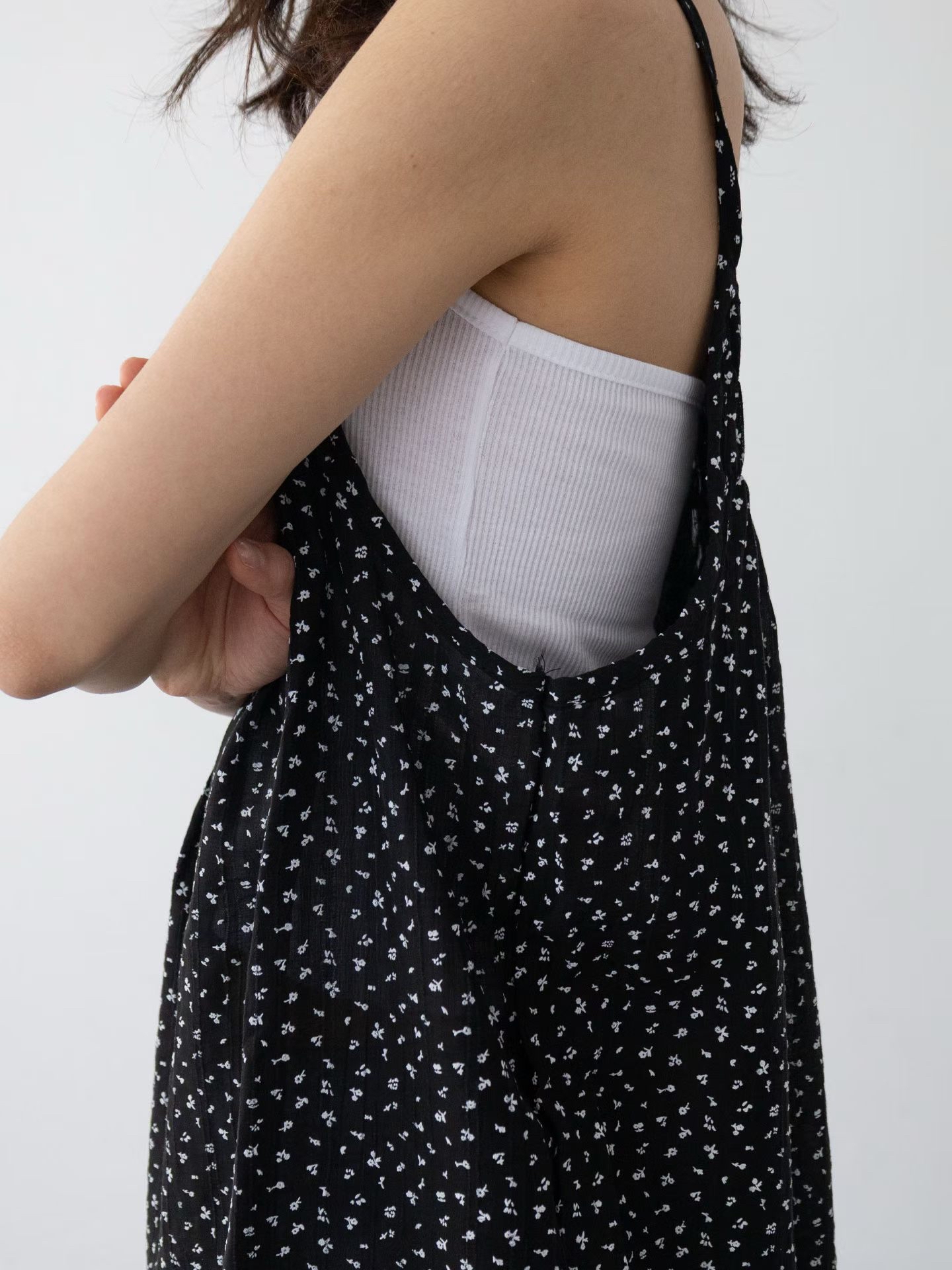 韓妹碎花ops外搭