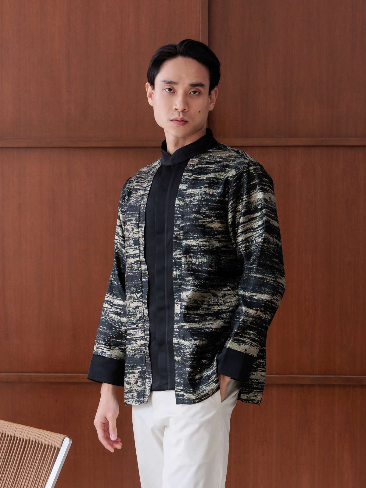 【Pre- Order】Cinematic Gold Grunge Shirt 鎏金韶华 M257