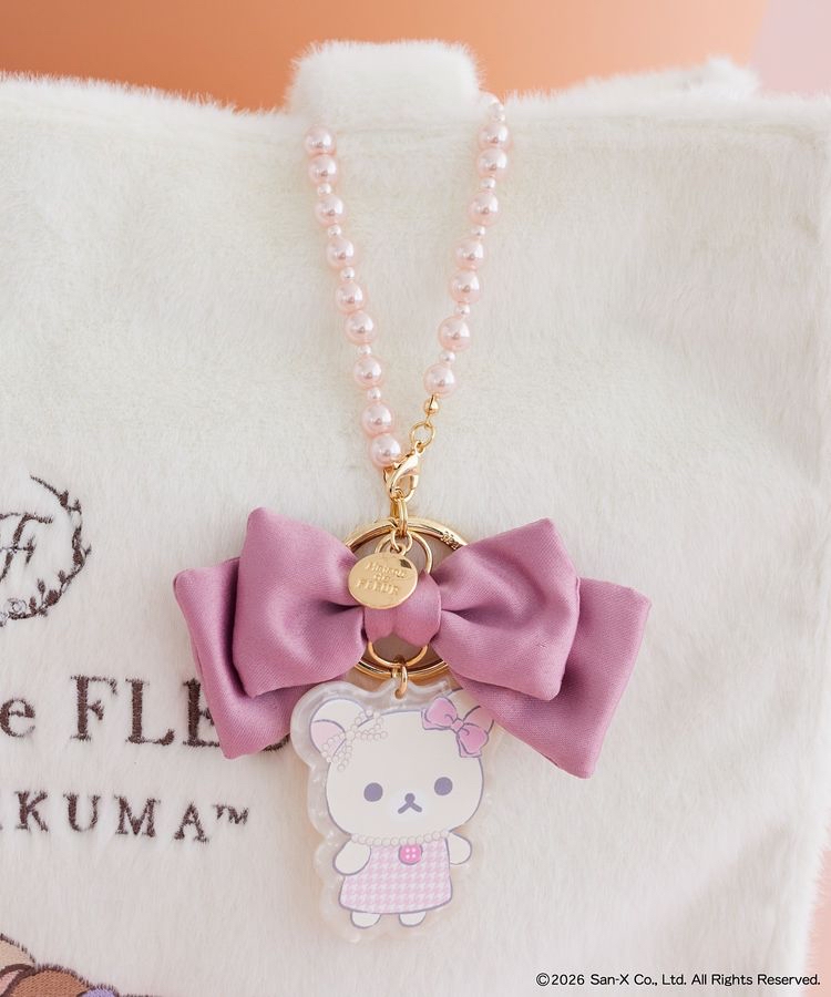 🎀【預訂】Maison de FLEUR × RILAKKUMA 白熊掛飾