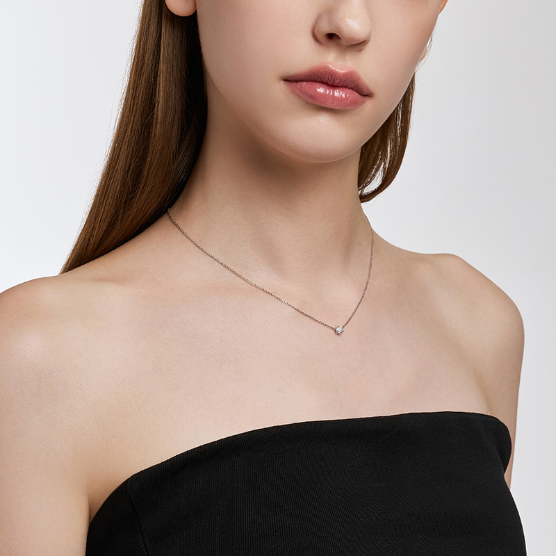 DIDIER DUBOT Sensuelle Platinum 鑽石頸鏈 (JDSNJ5F05HC)