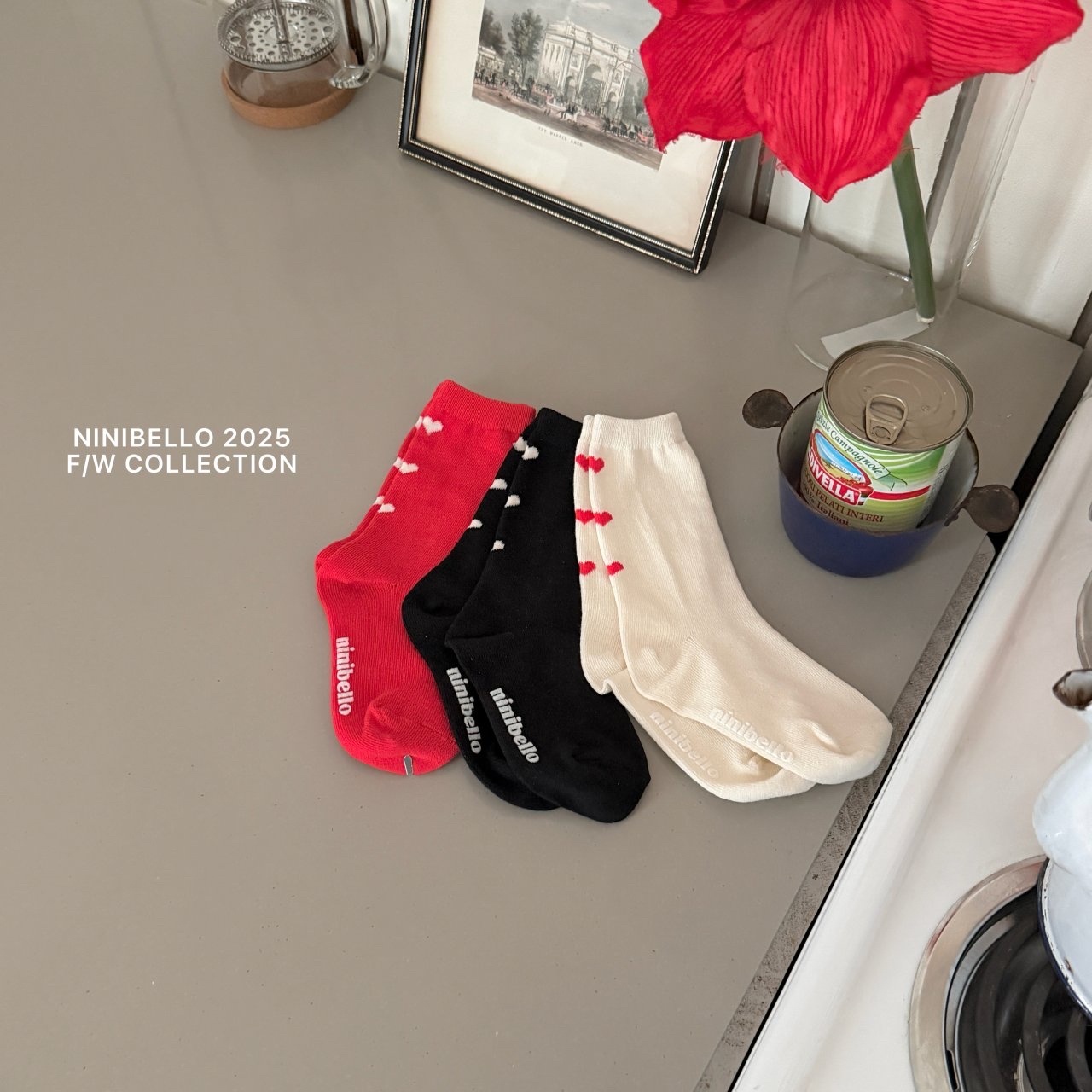 Ninibello | socks set of 3( size M 14-17cm)