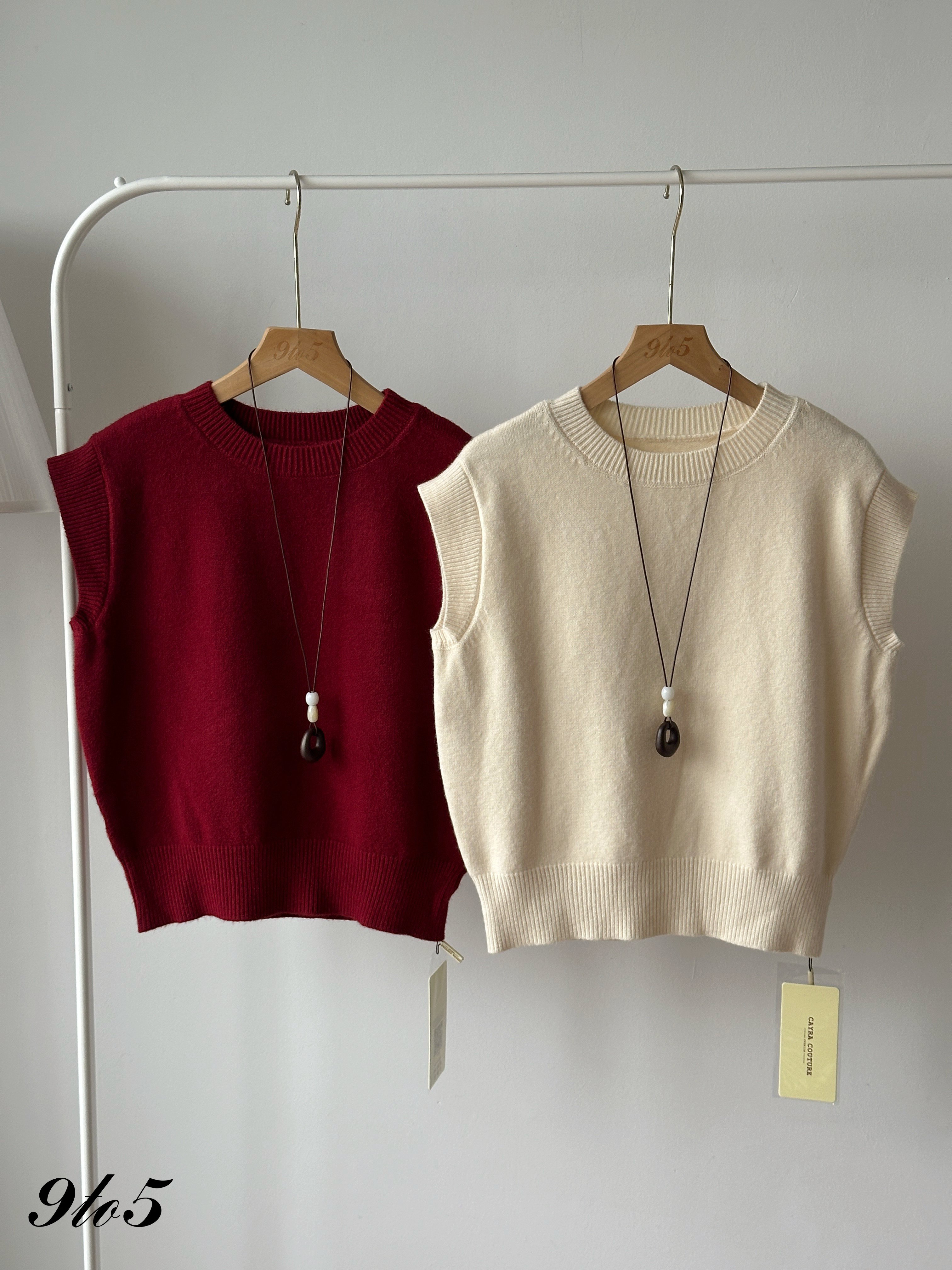 T4382 Cape Sleeve Knit Top - 4 Colors 