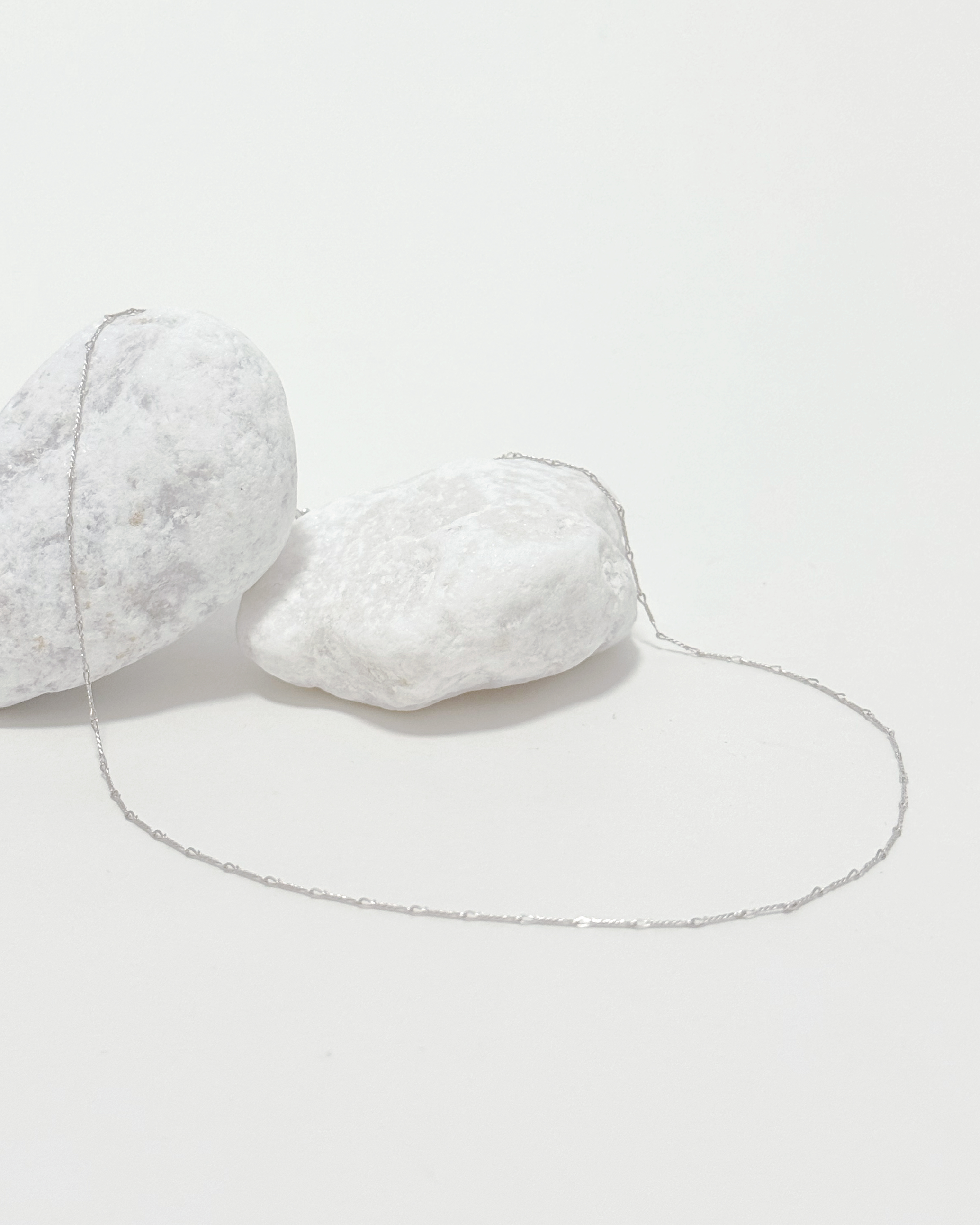 Ultra Fine Swirl Necklace
