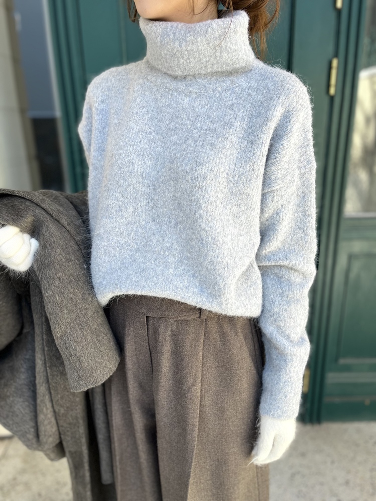 The Souffle Soft Sweater (Blue Grey)