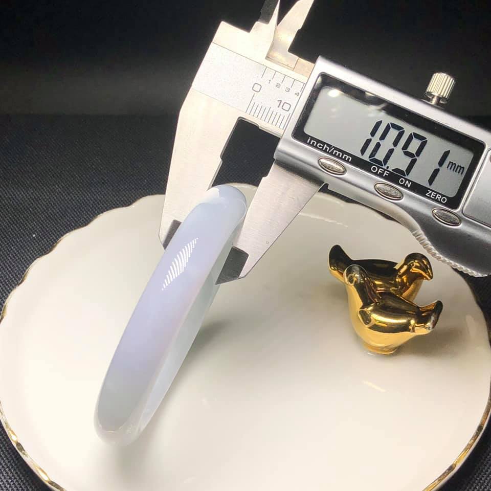 淡春彩糯化種福鐲52.6mm