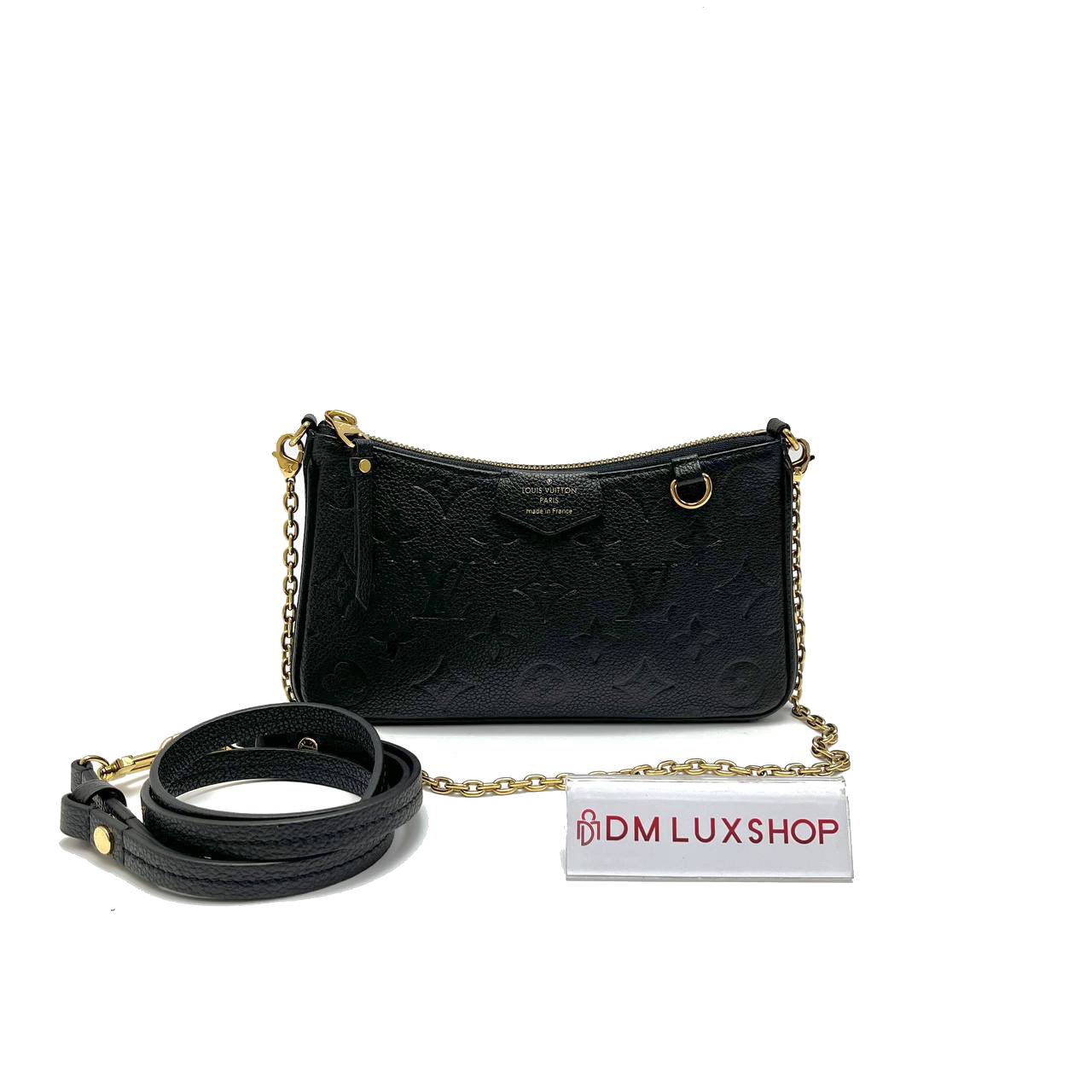 LV Black Empreinte Easy Pouch On Strap