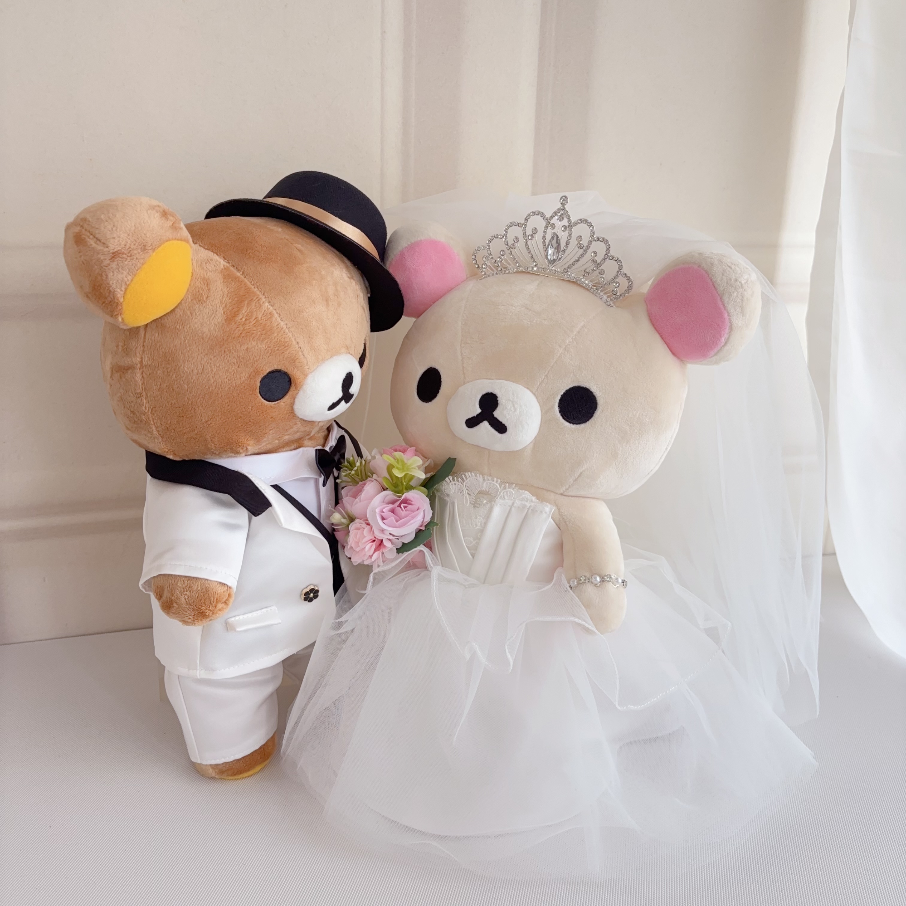 (非現貨)鬆弛熊結婚公仔