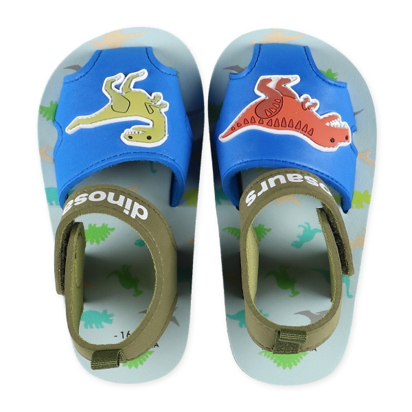 🇯🇵預訂 日本直送🇯🇵恐龍圖案藍色EVA涼鞋