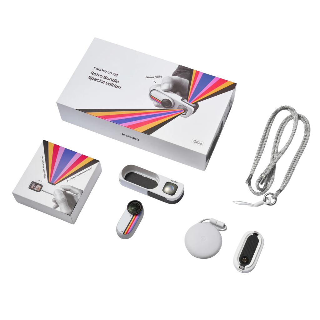 Insta360 GO 3S 復古玩家限定版 Retro Bundle Special Edition (128GB) 運動相機 香港行貨