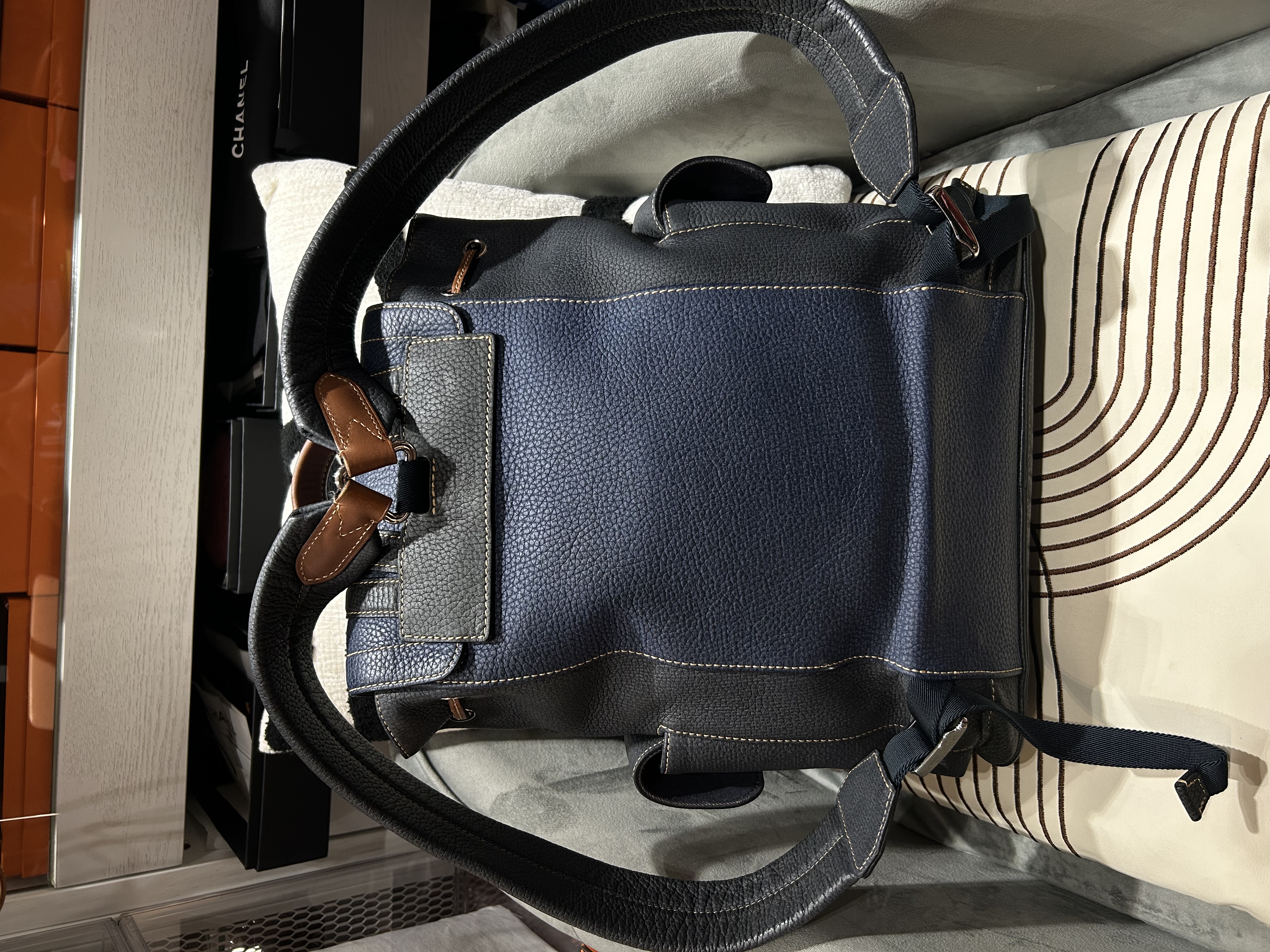 Lv Christopher PM Calfskin M21373 Backpack LOUIS VUITTON 100%Authentic,95%new ☑️dust bag 