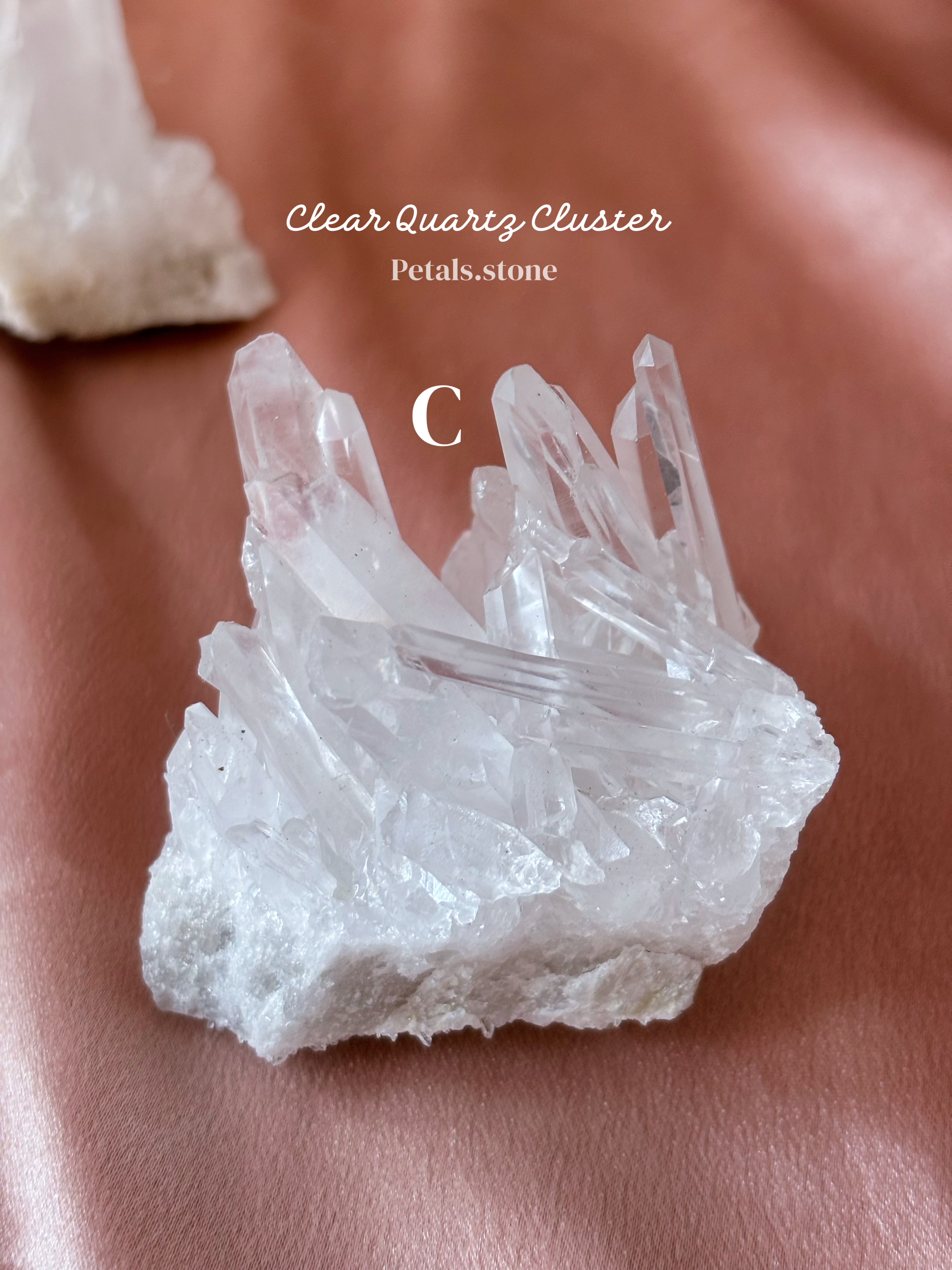 🤍Clear Quartz Cluster | 精緻白晶簇📎