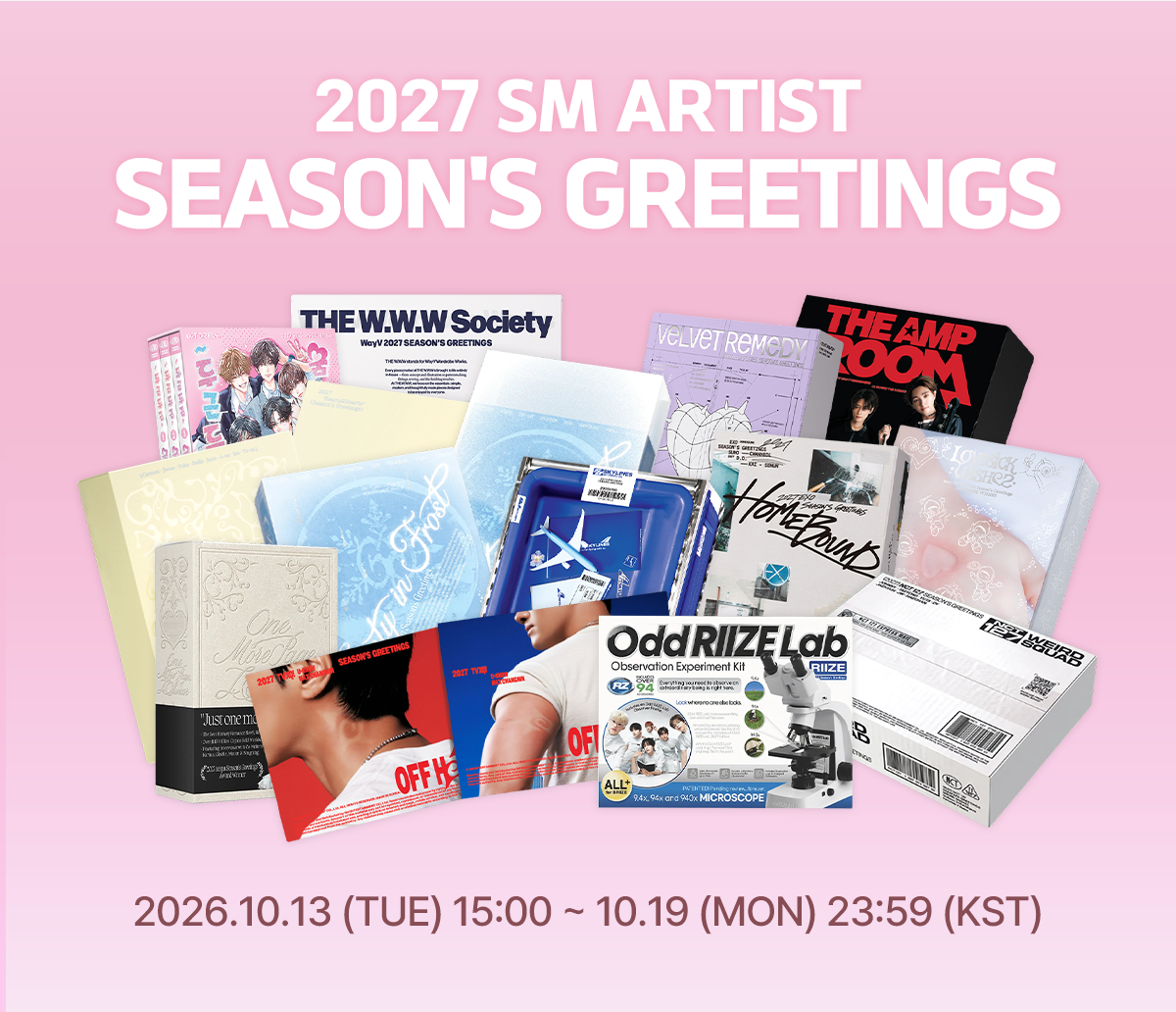 [K4town] 2027 SM SEASON'S GREETINGS