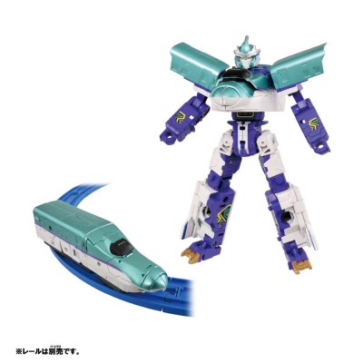 TAKARA TOMY Plarail 新幹線變形機械人 Shinkalion CW H5 Hayabusa 隼號｜火車變形機械人