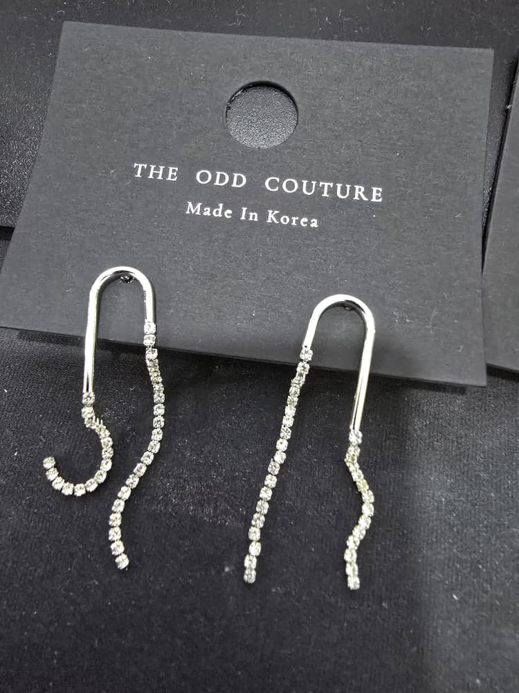 Velour Stream Stud Earrings