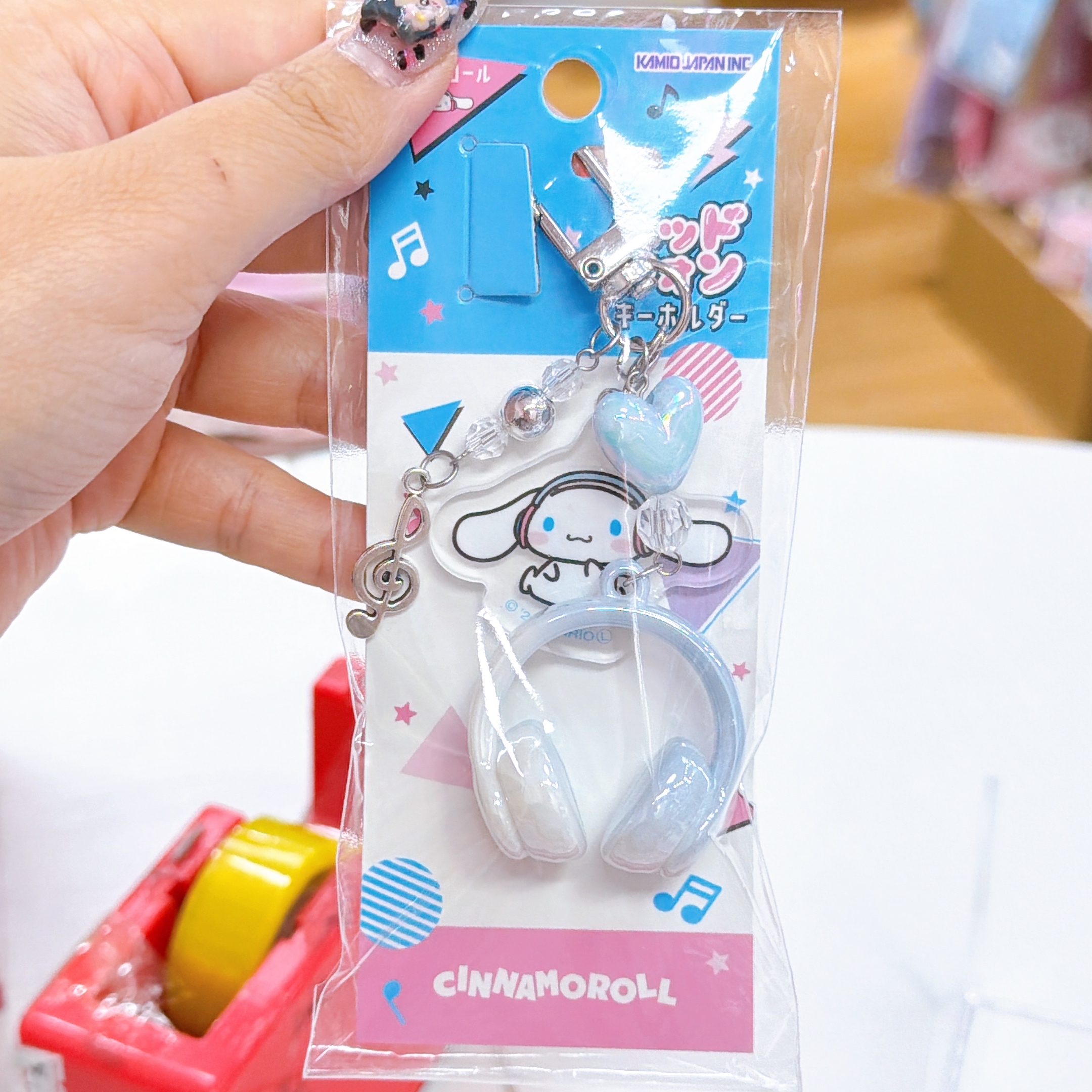 日本直送新款sanrio耳機電話繩