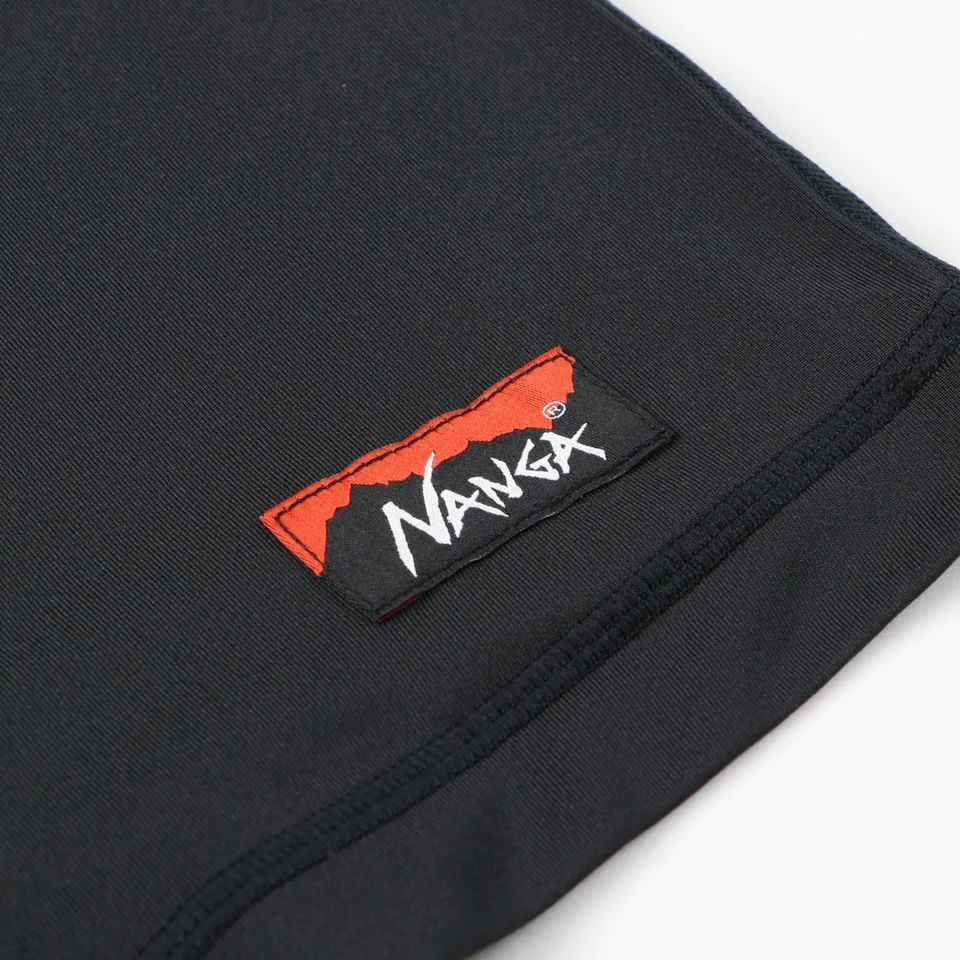 WIND AND SEA x NANGA LONG SLEEVE RASH GUARD / BLACK / L