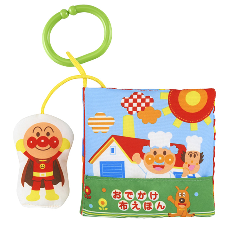 🇯🇵預訂 日本直送🇯🇵麵包超人益智布藝繪本嬰兒布書