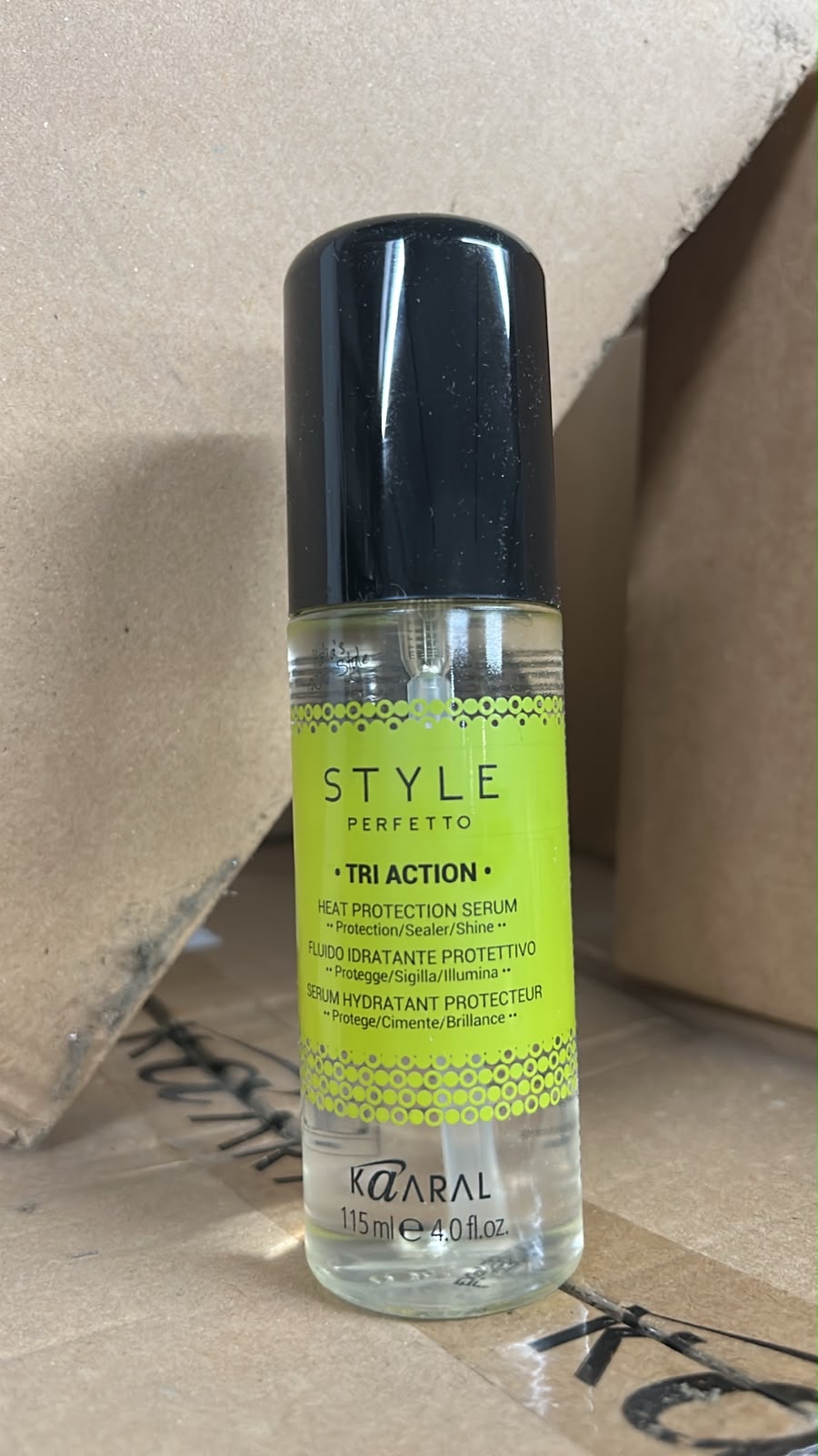 Kaaral Style Perfetto Tri Action 抗熱護髮精華 115ml｜柔順亮澤・亞麻籽油配方