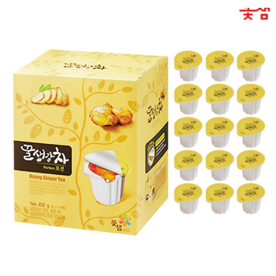 韓國🐝蜂蜜🫚薑茶 – 即溶養生暖身15粒