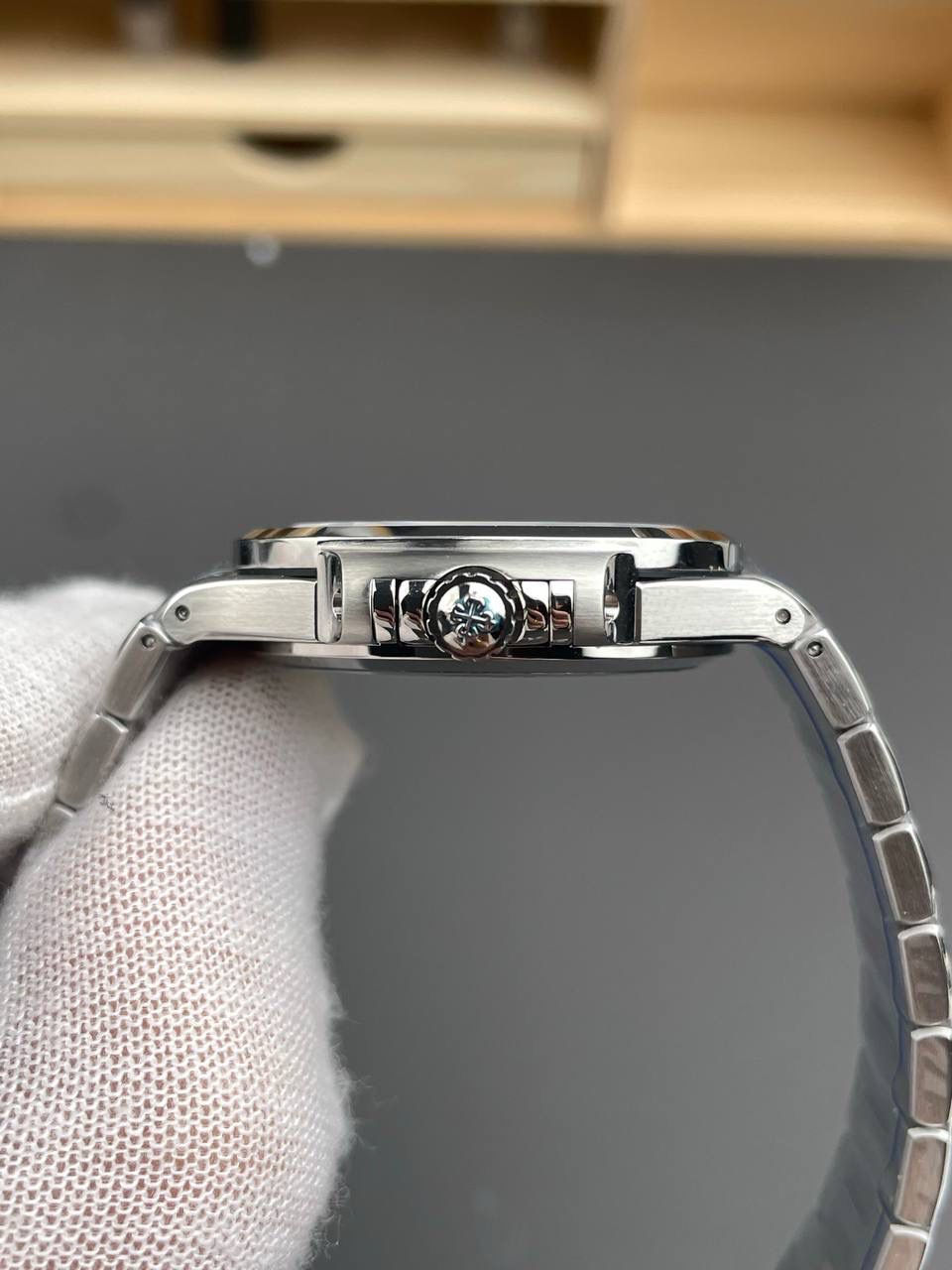 鹦鹉螺7118 白盘女款/35.2mm/324机😍💯🤍