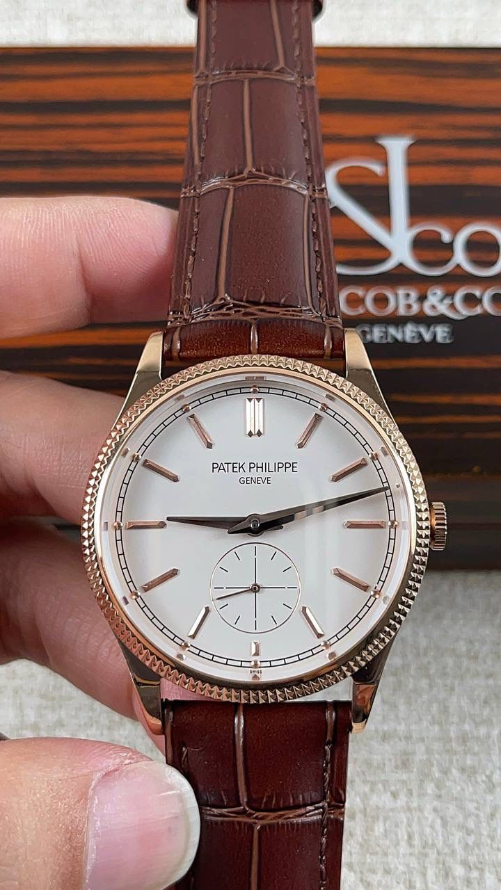 🌐Patek Philippe/百达翡丽 古典6119R手动玫瑰金39mm🌐