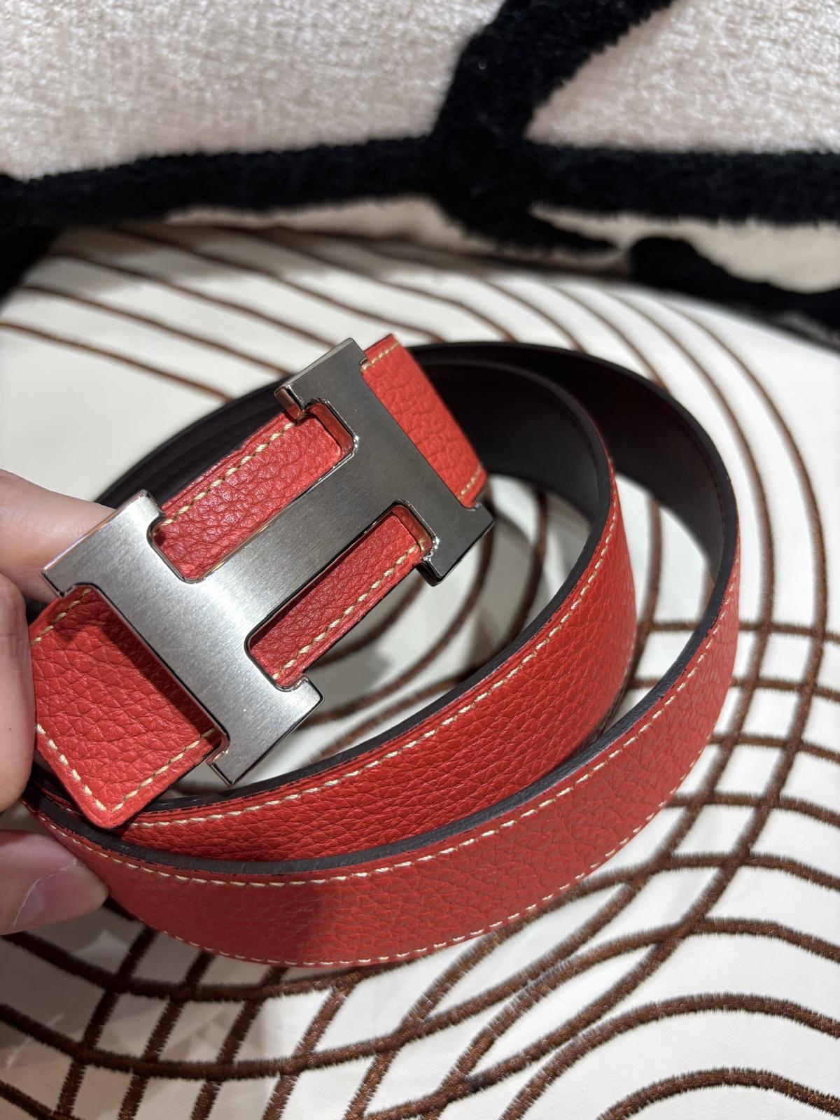 Hermes Constance Belt Stamp [O] size: 95cm 100%Authentic, 98%New