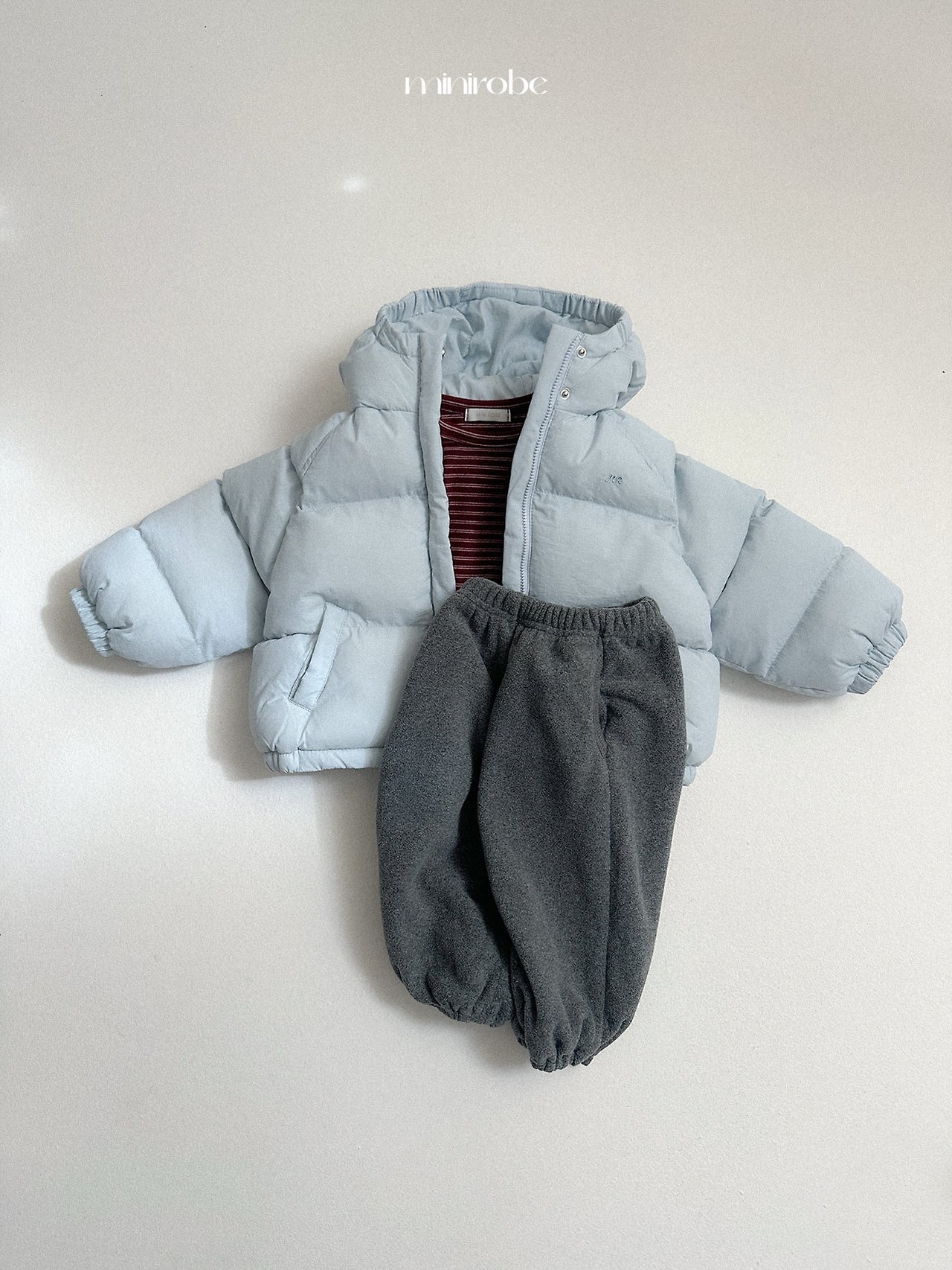 Mnirobe | Roro hooded padded jacket棉服