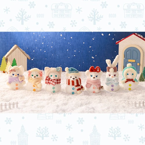 [訂購] [東京迪士尼] ❄️ OUR LITTLE SNOW FRIENDS DUFFY 坐款吊飾 {TF261051}