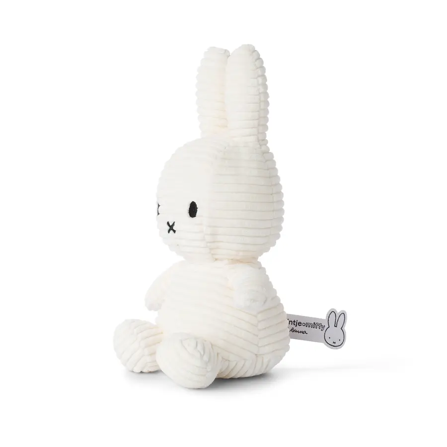 📦訂購 台灣代購 荷蘭 BON TON TOYS 米菲 Miffy ECO燈芯絨 白色 公仔